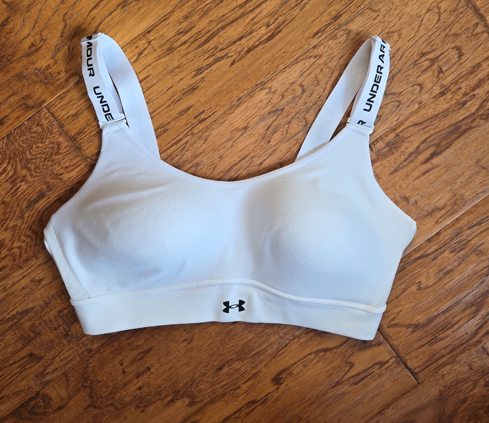 Under Armour Women's Classic White Sports Bra